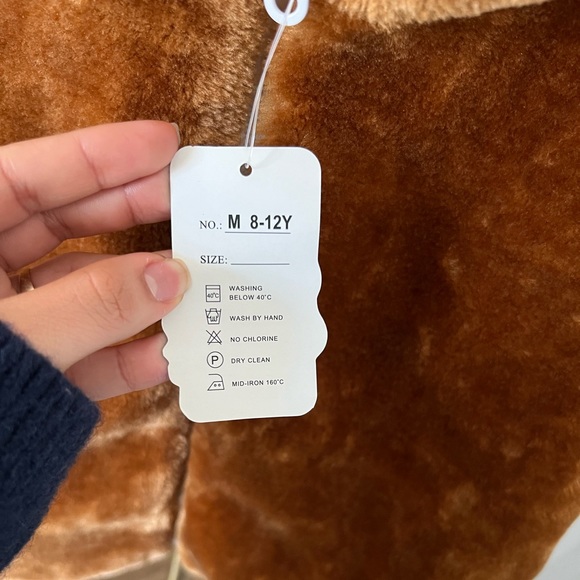 Kids Animal Vest Sleeveless Winter Hooded Girls | 8-12Y - Picture 10 of 12